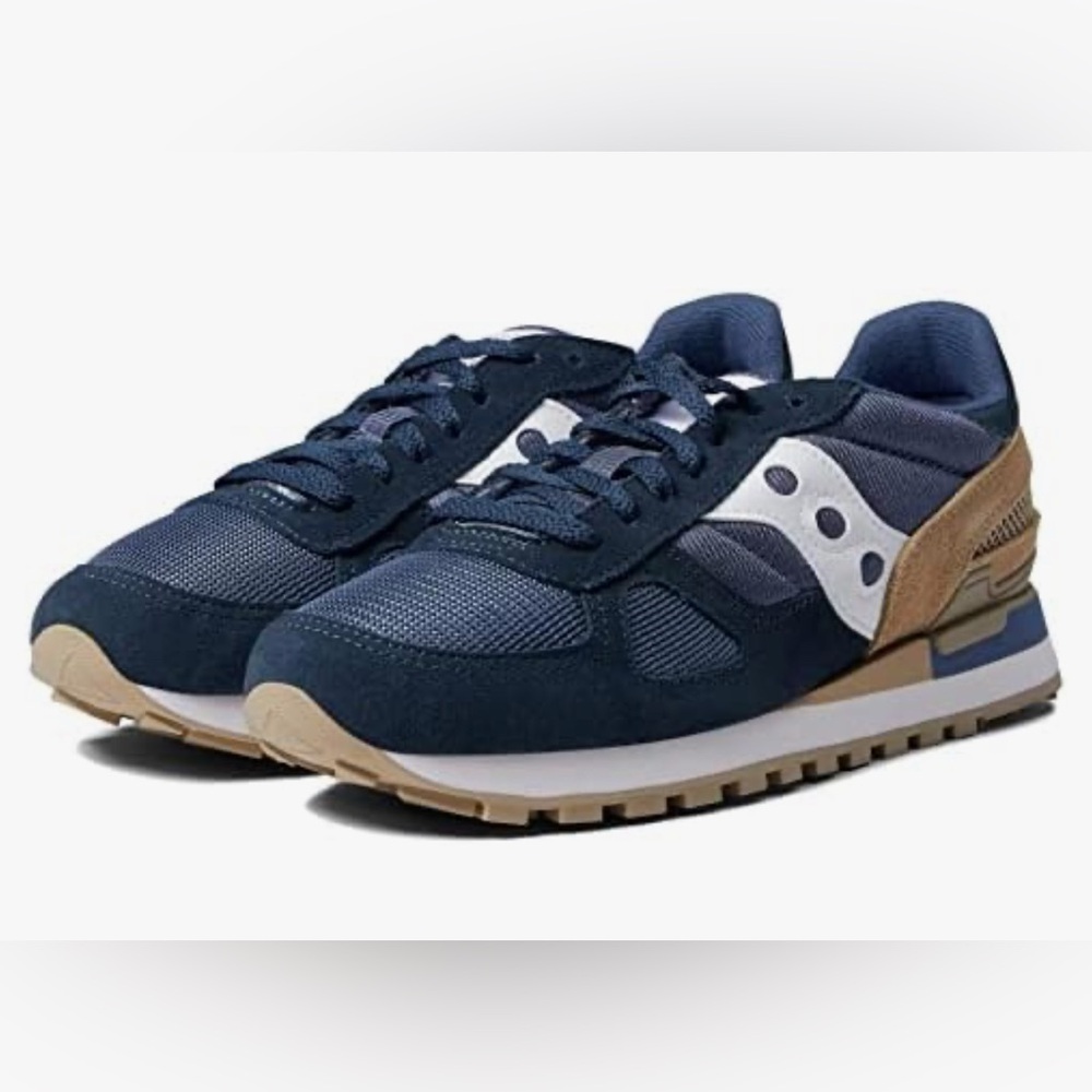 SAUCONY Shadow Original Navy Sand Men’s Size 7